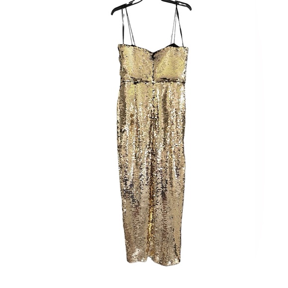NWT Antonio Melani Sloane Sequin Sleeveless Midi Dress - Perfect Party dress! - Picture 2 of 4